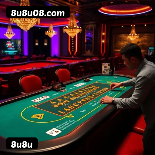 Jogos de Mesa Premium 8u8u - Blackjack, Roleta, Baccarat